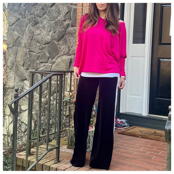 XL Boho Oversized Knit Boxy Top pink - Picture 4 of 6